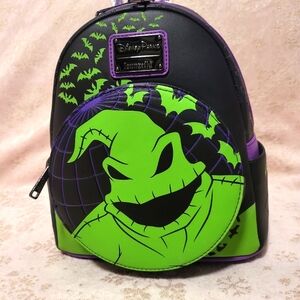 Disney Black and Green Kids Backpack
